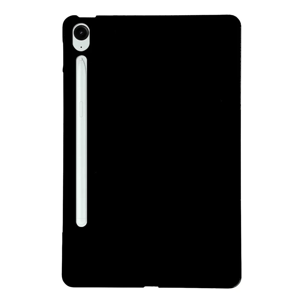 For Samsung Galaxy Tab S10 FE+ Case Slim Matte TPU Protective Tablet Cover - Black - 1