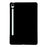 For Samsung Galaxy Tab S10 FE+ Case Slim Matte TPU Protective Tablet Cover - Black - 1