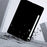 For Samsung Galaxy Tab S10 FE+ Case Slim Matte TPU Protective Tablet Cover - Black - 3