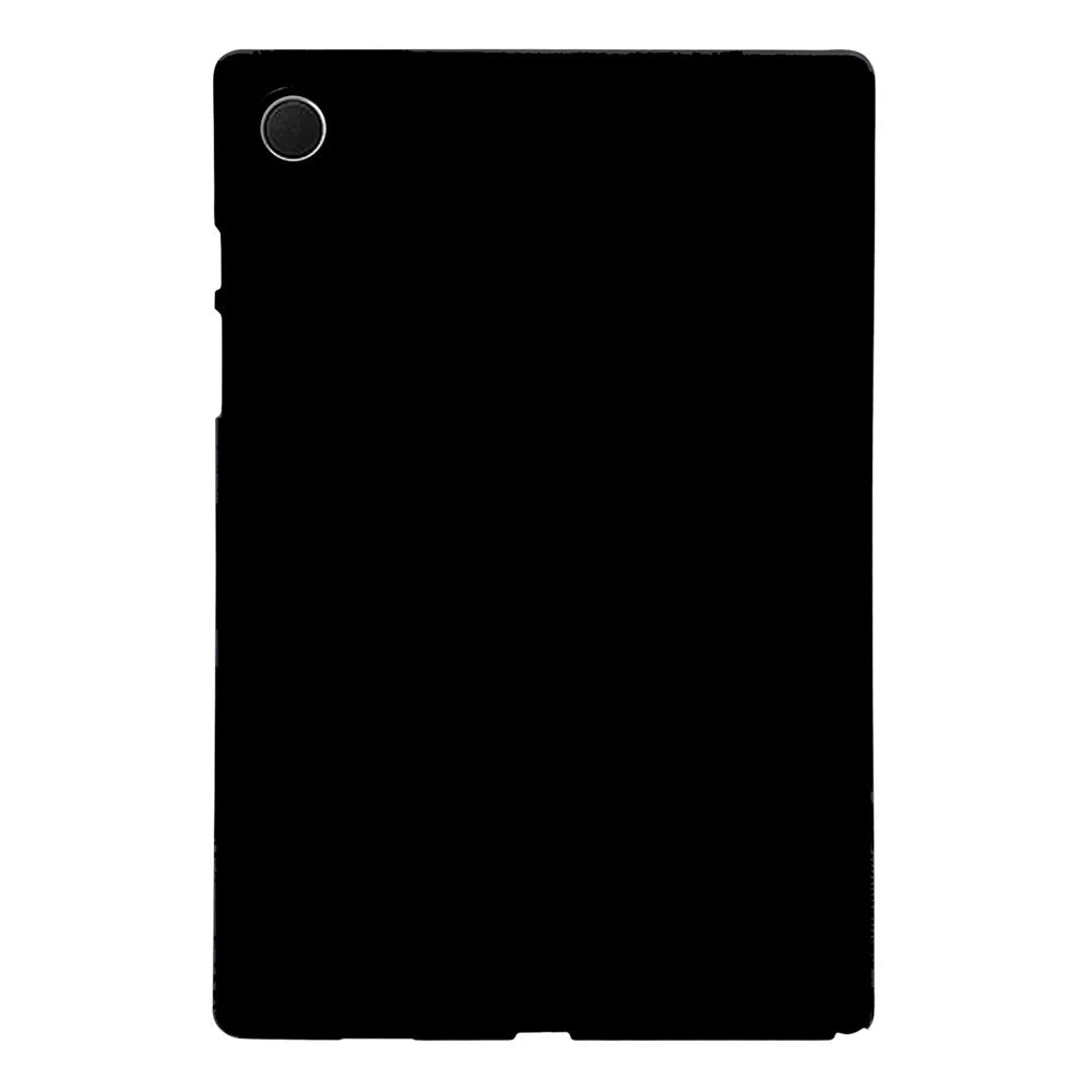 For Samsung Galaxy Tab A8 10.5 (2022) / (2021) Case Slim Matte TPU Protective Tablet Cover - Black - 1