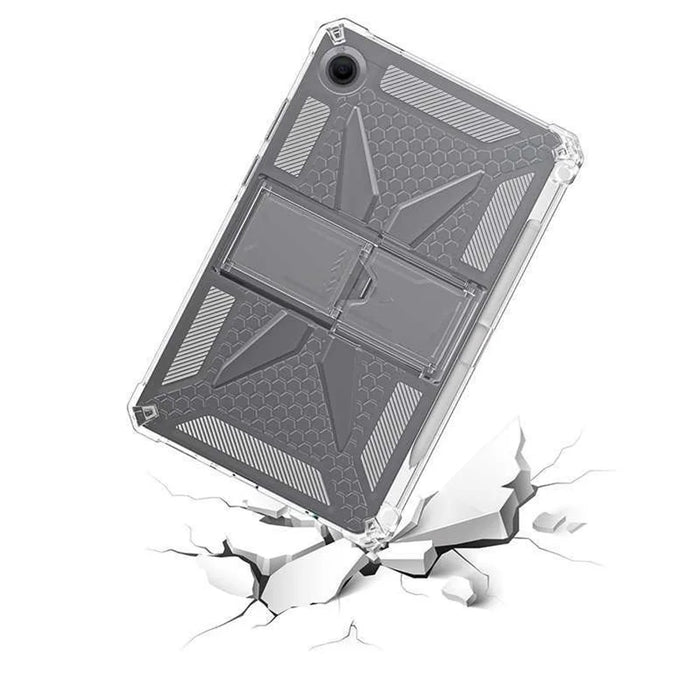 For Samsung Galaxy Tab A11+ Clear Case Kickstand Shockproof TPU + PC Tablet Cover with Pen Slot - 4