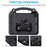 EVA Case For iPad 10.2 (2021)  /  (2020)  /  (2019)  /  Air 10.5 inch (2019) Motorcycle Kickstand Shockproof Tablet Cover with Handle - Black - 2