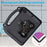EVA Case For iPad 9.7-inch (2018)  /  (2017)  /  Air 2  /  Air (2013) Motorcycle Kickstand Shockproof Tablet Cover with Handle - Black - 3
