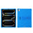 For iPad Pro 11 (2025) Case Adjustable Kickstand Silicone Tablet Protective Cover - Dark Blue - 1