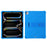For iPad Pro 13 (2025) Case Adjustable Kickstand Silicone Tablet Protective Cover - Dark Blue - 1