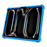 For iPad Pro 13 (2025) Case Adjustable Kickstand Silicone Tablet Protective Cover - Dark Blue - 4