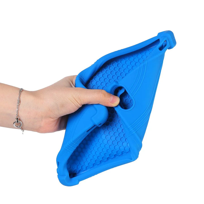 For Alldocube iPlay 70 mini Pro Case Adjustable Kickstand Silicone Tablet Protective Cover - Dark Blue - 6