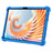 For Blackview Mega 3 Case Adjustable Kickstand Silicone Tablet Protective Cover - Dark Blue - 4