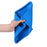 For Blackview Mega 3 Case Adjustable Kickstand Silicone Tablet Protective Cover - Dark Blue - 6