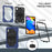 Tablet Case For Lenovo Idea Tab  /  Tab K11 Gen 2  /  Xiaoxin Pad 11 2025  /  Tab M11 Silicone + PC Kickstand Cover with Handy Strap - Navy Blue  /  Black - 2