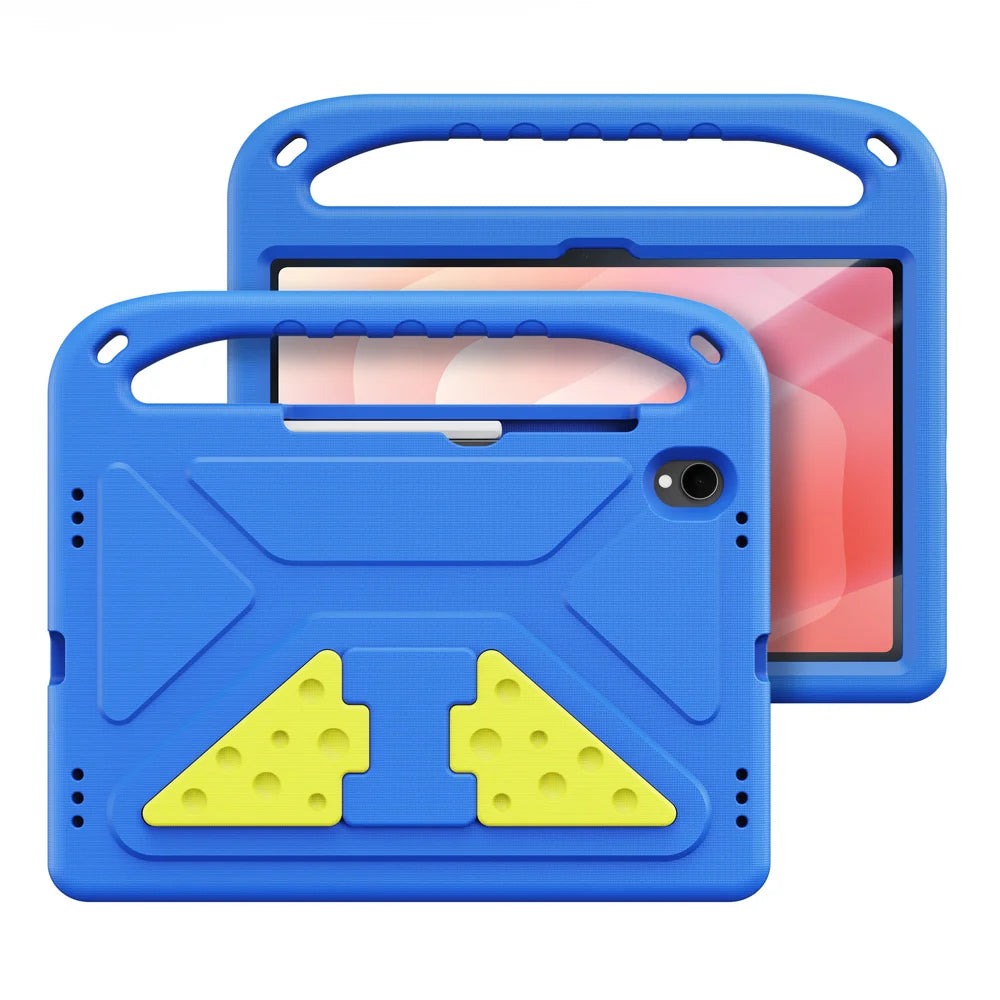 DUX DUCIS For Samsung Galaxy Tab S11 Tablet Case with Kickstand  Puff Series EVA Kids Shockproof Cover - Blue - 2