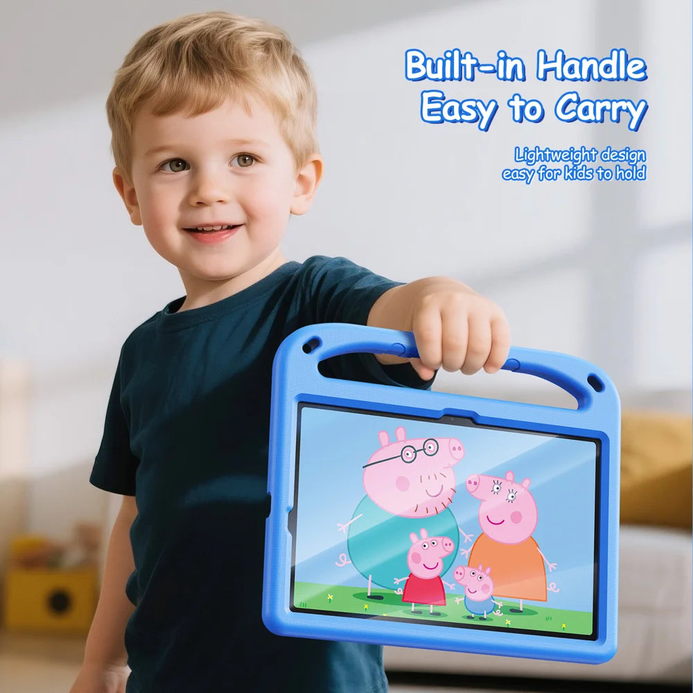 DUX DUCIS For Samsung Galaxy Tab S11 Tablet Case with Kickstand  Puff Series EVA Kids Shockproof Cover - Blue - 6