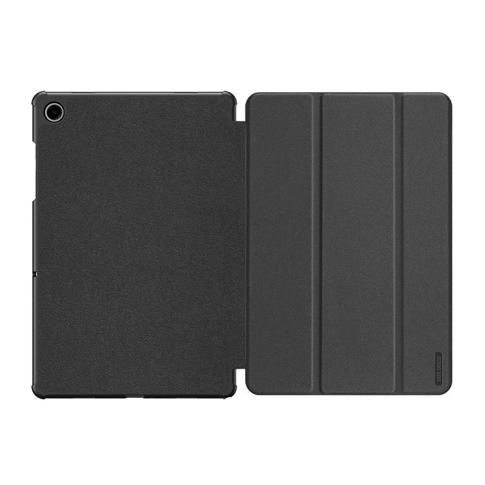 DUX DUCIS Domo Series for Samsung Galaxy Tab A11+ / A9+ Case Tri-Fold Stand Leather Cover Auto Wake / Sleep - Black - 2
