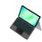 For Samsung Galaxy Tab A11+ Leather Case + Touchpad Bluetooth-Compatible Keyboard with Backlit - 6