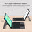 For Samsung Galaxy Tab A11+ Leather Case + Touchpad Bluetooth-Compatible Keyboard with Backlit - 7