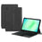 For Samsung Galaxy Tab A11+ Leather Case + Bluetooth-Compatible Keyboard with Backlight Trackpad - 1