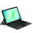 For Samsung Galaxy Tab A11+ Leather Case + Bluetooth-Compatible Keyboard with Backlight Trackpad - 3