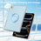 Tablet Case For iPad Air 13 (2026) / (2025) / (2024) / Pro 13 (2025) / (2024) / Pro 12.9 (2022) / (2021) / (2020) / (2018)  Kickstand Wave Pattern Shockproof TPU + PC Cover - Baby Blue - 2