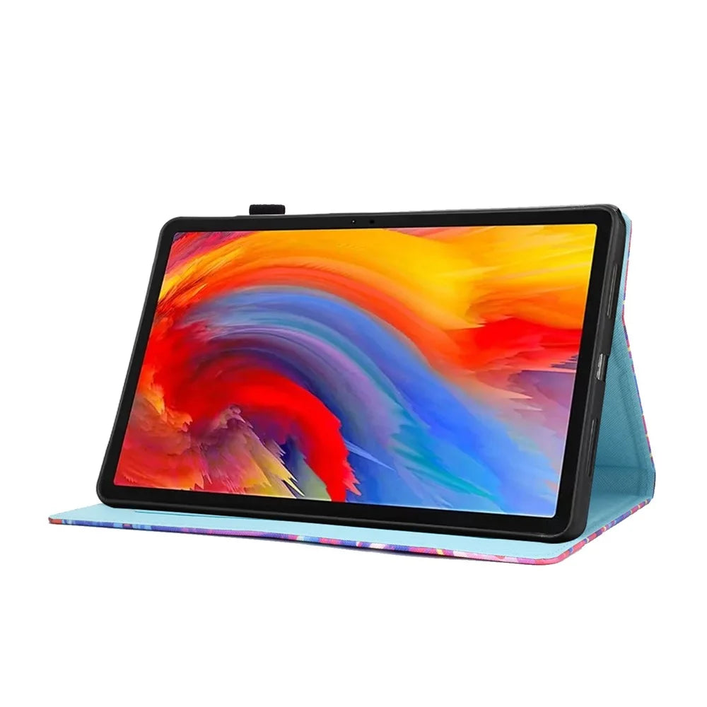 For Lenovo Xiaoxin Pad 12.1 (2025) Case Pattern Printing Leather Tablet Cover with Card Holder - Bird - 3