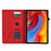 For Lenovo Xiaoxin Pad 12.1 (2025) Leather Case Tree Pattern Card Slots Stand Cover - Red - 2