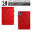 For Lenovo Xiaoxin Pad 12.1 (2025) Leather Case Tree Pattern Card Slots Stand Cover - Red - 5