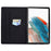 For Samsung Galaxy Tab A8 10.5 (2021) SM-X200 / X205 / Tab A8 10.5 (2022) Dual-sided Magnetic Pattern Printing Cover Anti-drop PU Leather Stand Stitching Case with Card Slots - Colorful Horse - 2