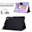 For Samsung Galaxy Tab A8 10.5 (2021) SM-X200 / X205 / Tab A8 10.5 (2022) Dual-sided Magnetic Pattern Printing Cover Anti-drop PU Leather Stand Stitching Case with Card Slots - Colorful Horse - 5