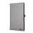 For Samsung Galaxy Tab S11 Case with Stand Card Holder Cloth Texture Leather Tablet Cover - Grey - 6