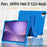 For Oppo Pad 6 / Pad 5 / vivo Pad5e / IQOO Pad5c / Pad5c Case Adjustable Kickstand Silicone Tablet Protective Cover - Dark Blue - 2