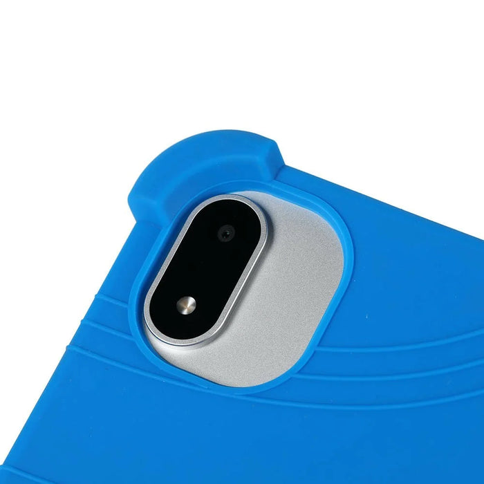 For Oppo Pad 6 / Pad 5 / vivo Pad5e / IQOO Pad5c / Pad5c Case Adjustable Kickstand Silicone Tablet Protective Cover - Dark Blue - 5