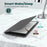 For Amazon Kindle Paperwhite (2024) Case Magnetic Detachable Acrylic + PU Leather Cover Auto Wake  /  Sleep - Black - 2