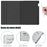 For ReMarkable Paper Pro E-Reader Case Auto Sleep Wake Slim Protective Cover with Pen Holder - Black - 6