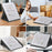 For ReMarkable Paper Pro E-Reader Case Auto Sleep Wake Slim Protective Cover with Pen Holder - Black - 7