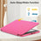 For Amazon Kindle Paperwhite (2024) Protective Case Clear Back Leather Flip Cover Support Auto Wake Sleep - Dark Rose - 4