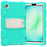 For Samsung Galaxy Tab A11 Kickstand Case PC + Silicone Anti-Drop Tablet Cover - Mint Green - 2