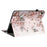 For Samsung Galaxy Tab A7 Lite 8.7-inch Leather Case Pattern Printed Stand Tablet Cover with Card Slots - Pink Butterfly - 4