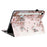 For Samsung Galaxy Tab S10 FE+ Leather Case Pattern Printed Stand Tablet Cover with Card Slots - Pink Butterfly - 4