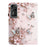 For Lenovo Legion Y700 Gen 4 Leather Case Pattern Printed Stand Tablet Cover with Card Slots - Pink Butterfly - 7
