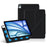 For iPad Air 13 (2026) / (2025) / (2024) Leather Case Origami Stand Magnetic Tablet Cover - Black - 1