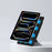 For iPad Pro 13 (2025) / (2024) Leather Case Origami Stand Magnetic Tablet Cover - Black - 4