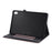 For Samsung Galaxy Tab S11 Case Foldable Stand Leather Tablet Cover with Handheld Wristband - Pink - 6