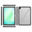 For Samsung Galaxy Tab A11+ IP68 Waterproof Case TPU PC PET Shockproof Tablet Cover - 3
