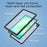 For Samsung Galaxy Tab A11+ IP68 Waterproof Case TPU PC PET Shockproof Tablet Cover - 4