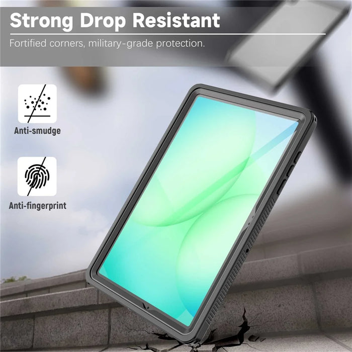 For Samsung Galaxy Tab A11+ IP68 Waterproof Case TPU PC PET Shockproof Tablet Cover - 5
