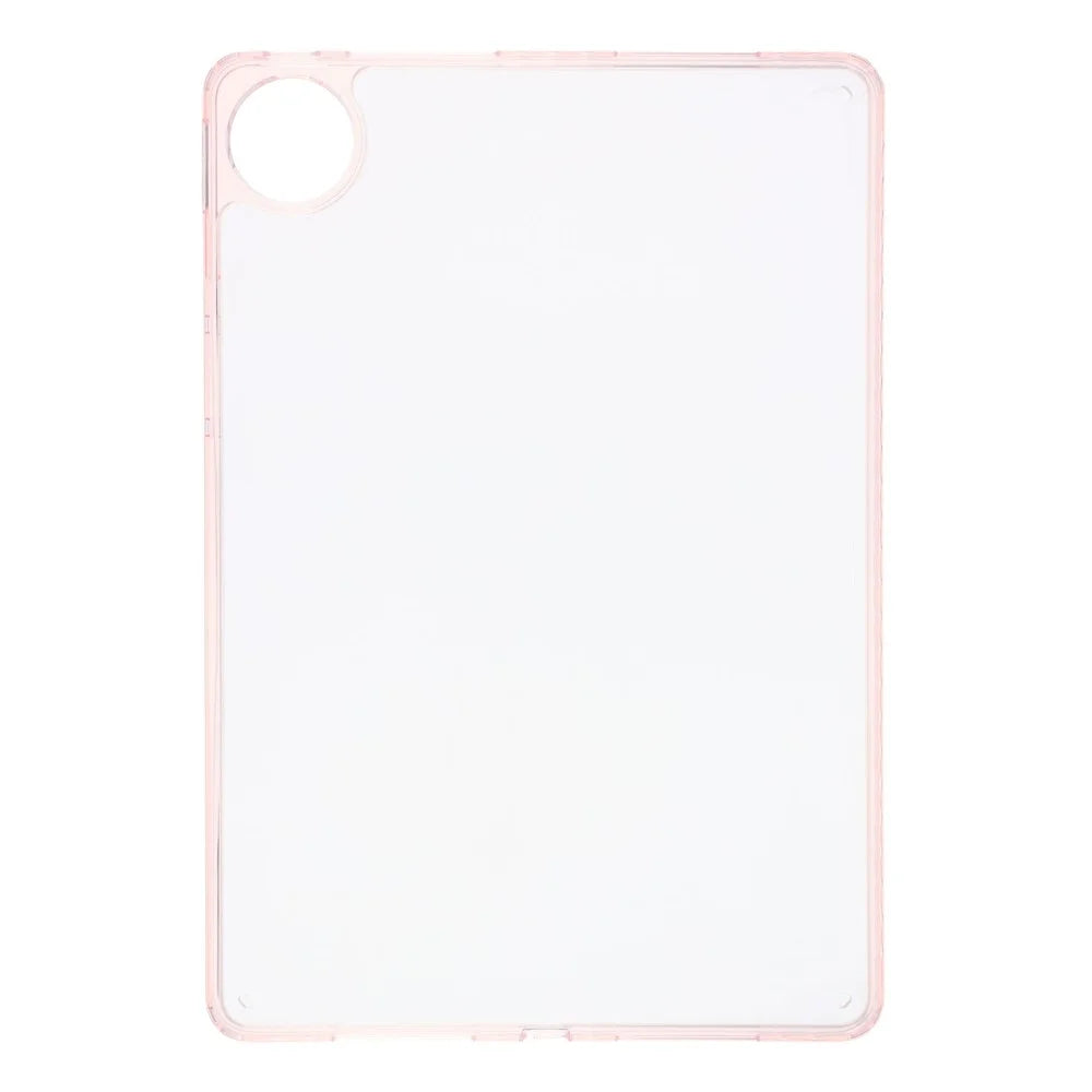 For vivo Pad5 Pro  /  Pad3 Pro Case Flexible TPU + Acrylic Tablet Shockproof Protective Cover - Pink - 1
