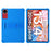 Tablet Case For Doogee Tab G6 Max  /  Teclast T65 Plus  /  T65 Adjustable Kickstand Silicone Tablet Protective Cover - Dark Blue - 1