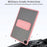 For Samsung Galaxy Tab A11+ Case with Kickstand TPU + PC Skin-Touch Tablet Cover - Pink - 5