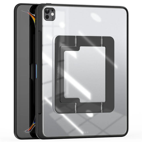 DUX DUCIS Axis Series For iPad Pro 13 (2025)  /  (2024) Tablet Case with Kickstand PC + TPU Shockproof Protective Cover - Black - 1