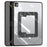 DUX DUCIS Axis Series For iPad Pro 13 (2025)  /  (2024) Tablet Case with Kickstand PC + TPU Shockproof Protective Cover - Black - 1
