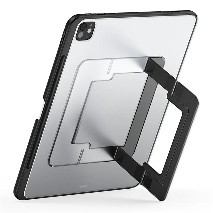 DUX DUCIS Axis Series For iPad Pro 13 (2025)  /  (2024) Tablet Case with Kickstand PC + TPU Shockproof Protective Cover - Black - 2